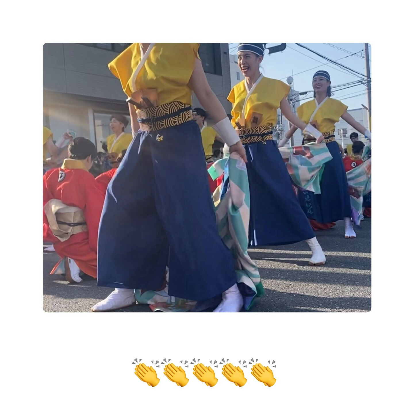 衣装も派手でかっこよかったですー